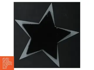 Spejl dekoration formet som stjerne (str. 22 cm)
