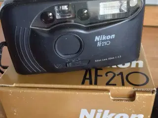 NIKON AF 210 analogt kamera