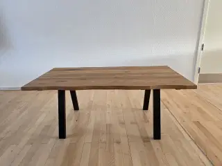 Egetræ sofabord 