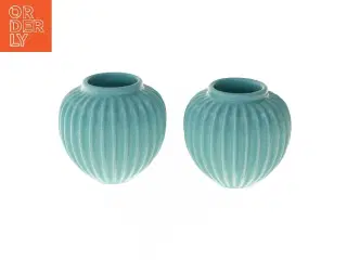 Lyseblå vaser sæt fra Lucie Kaas (str. 10 cm)