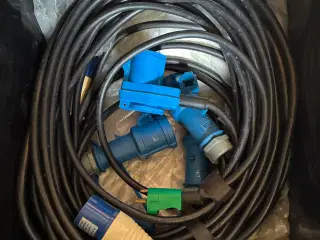 25 meter kabel 2,5 kvadrat til camping. 