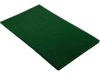 Bivoksplader, str. 20x33 cm, tykkelse 2 mm, grøn, 1 stk.
