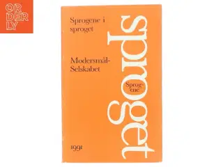 Sprogene i Sproget bog fra Modersmål-Selskabet