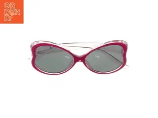 Solbriller med rosa stel (str. 12 cm)