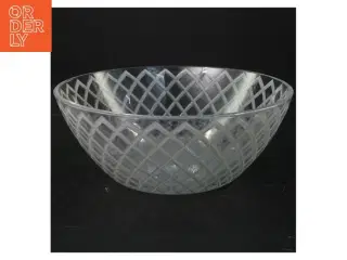 Glasfrugtskål (str. Ø 20 cm)