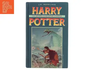 Harry Potter 2: Og Hemmelighedernes (danes) af J.K. Rowling (Bog)
