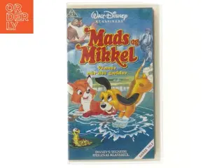 Disney VHS Mads og Mikkel fra Disney