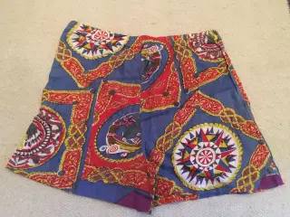 Printet shorts i bomuld