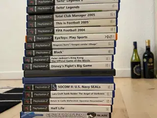 Mange gode titler PS2 spil