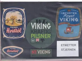 Etiketter - Stjernen -  3 Stk.