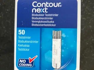 Diabetes teststrimler ubrudt karton