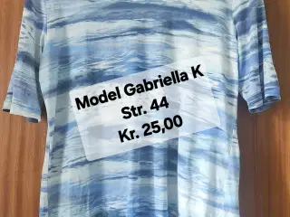 Blålige bluse 