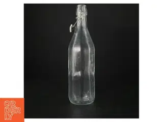 Genbrugsglasflaske med patentlukning (str. H 32 cm)