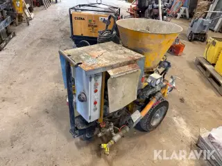 Beton sprøjte Aliva SIKA 246.5 med slange