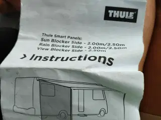 Thule markise sider 