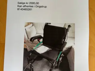 Letvægts transportstol 10 kg til bagagerum bil