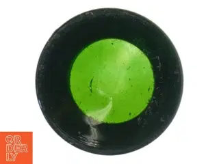 Grøn glas lysestage fra Marimekko (str. 6,5x6 cm)