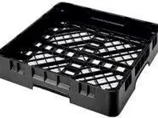 4 stk. Kop- og glaskurv 500x500 mm sort Cambro