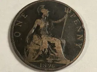 One Penny 1896 England