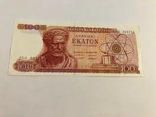 100 Drachma 1967 Greece