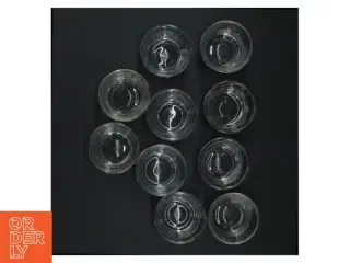 Glas til fyrfasslys (str. 5 x 6 cm)