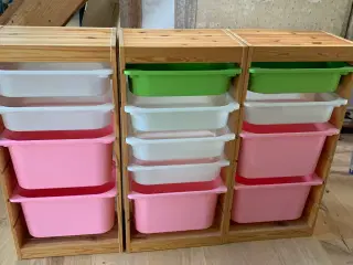 Trofast IKEA reoler træ