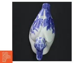 Fuglefigur af porcelæn