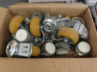 kasse med møbelhjul