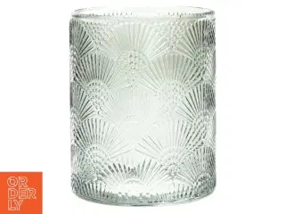Art deco vifte mønster Vase (str. 12 cm)