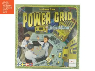 Power Grid: Kortspillet fra Lautapelit (str. 21x21 cm)