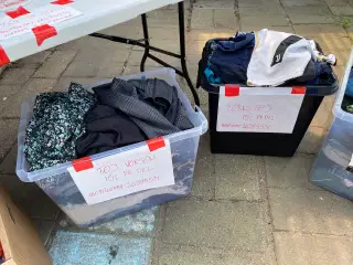 Loppemarked tøj babytøj dametøj 