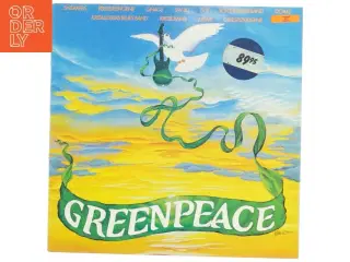 Greenpeace vinylplade fra Greenpeace Records (str. 31 x 31 cm)