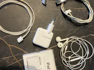 Tilbehør Iphone + ladere