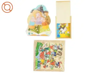 Puslespil til børn (3 styks)