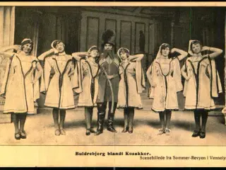 Buldrebjerg blandt Kosakker - Sommer Revyen Vennelyst 1917 - P. Busch u/n - Ubrugt