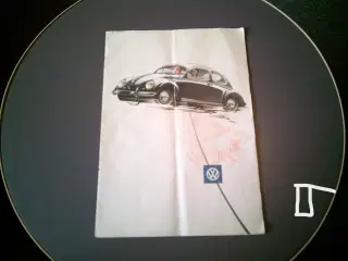 VW VETERAN BROCHURE ÅRG. CA 50. 