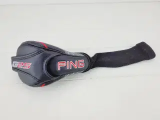 PING G25 Fairway 7 Wood headcover i sort og rød