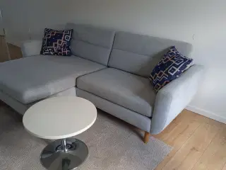 Sofa med chaiselong