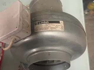 Lindab ø125 kanalventilator