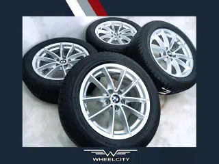 5x112 17" ET27 nav 66,6ø BMW vintersæt inkl.TPMS -