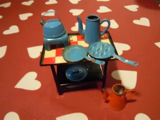 Retro dukkehus møbler