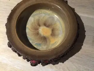 glit islandsk keramikskål med lava