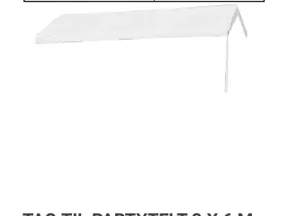 Partytelt 4X8 meter