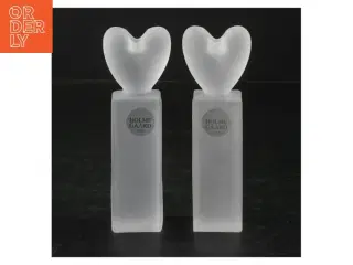 Holmegaard glaslysestager fra Holmegaard (str. H. 13 cm)