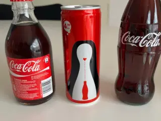 Cola dåser og flasker