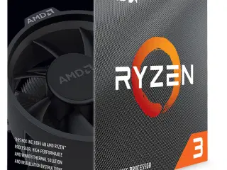 AMD Ryzen 3 4100 CPU - 4 kerner 3.8 GHz - Helt ny