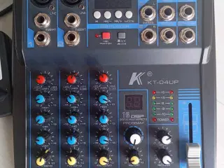 Professionel Mixer med 4 kanaler 