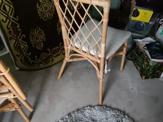 Bambus spisebordsstole 