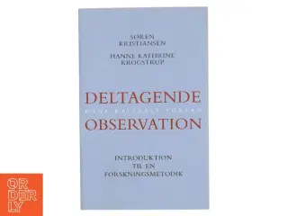 Deltagende observation af Søren Kristiansen (Bog)