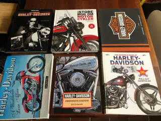 Harley Davidsen bøger 6 stk.
